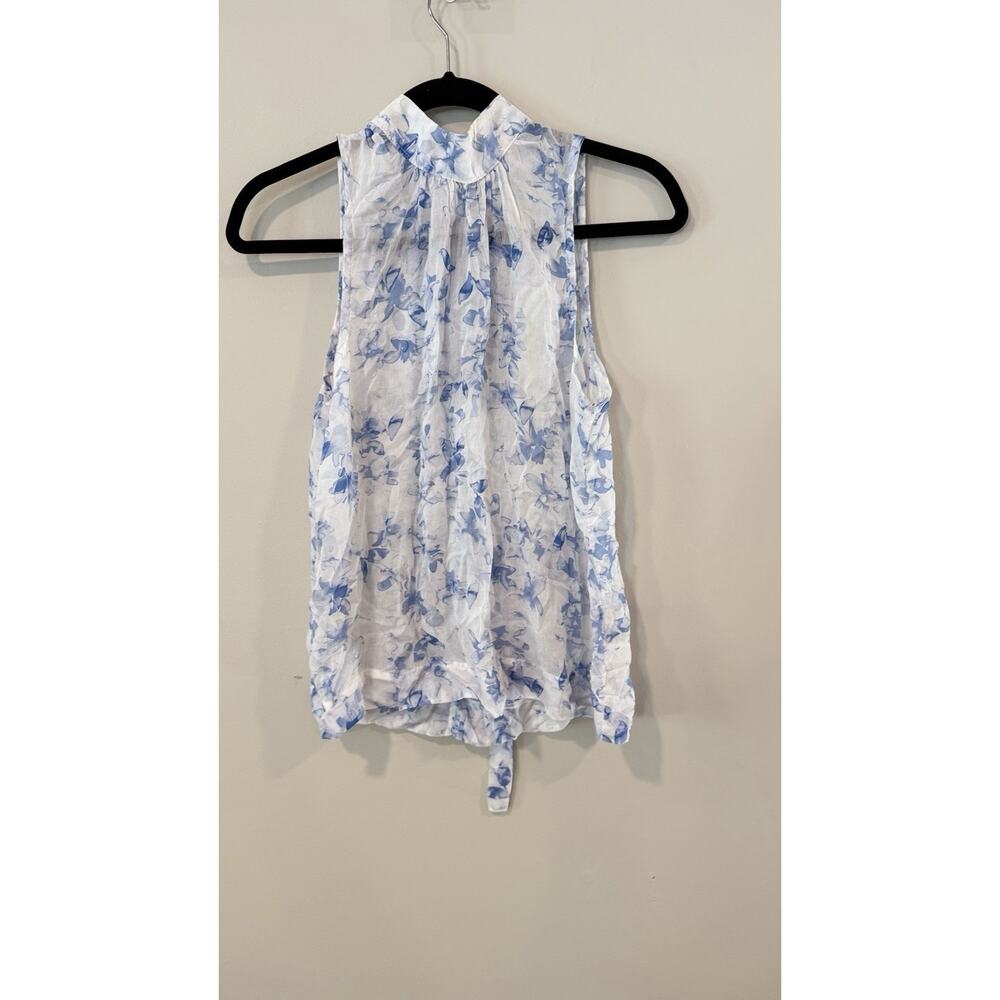 Revolve Bella Dahl Tie Back Halter Sheer Top Size Small a1610